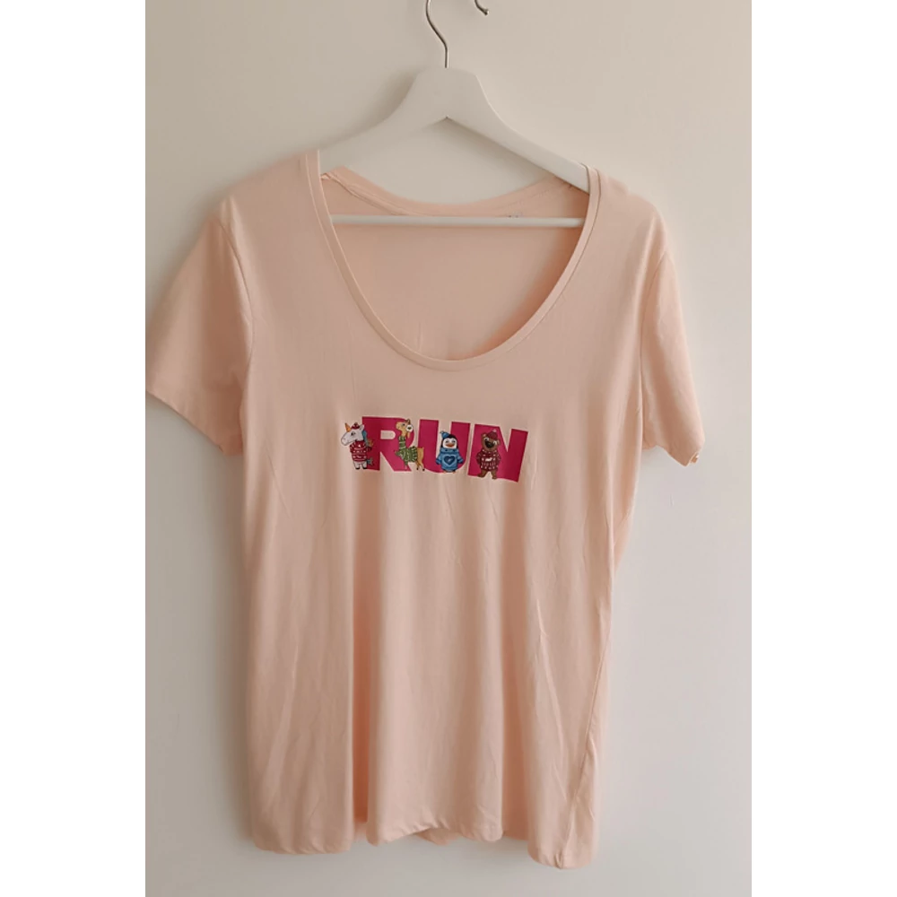 Női rövid ujjú pamut XL-es