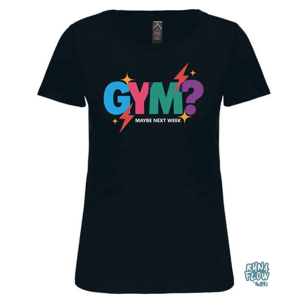 Gym? női rövid ujjú pamut felső