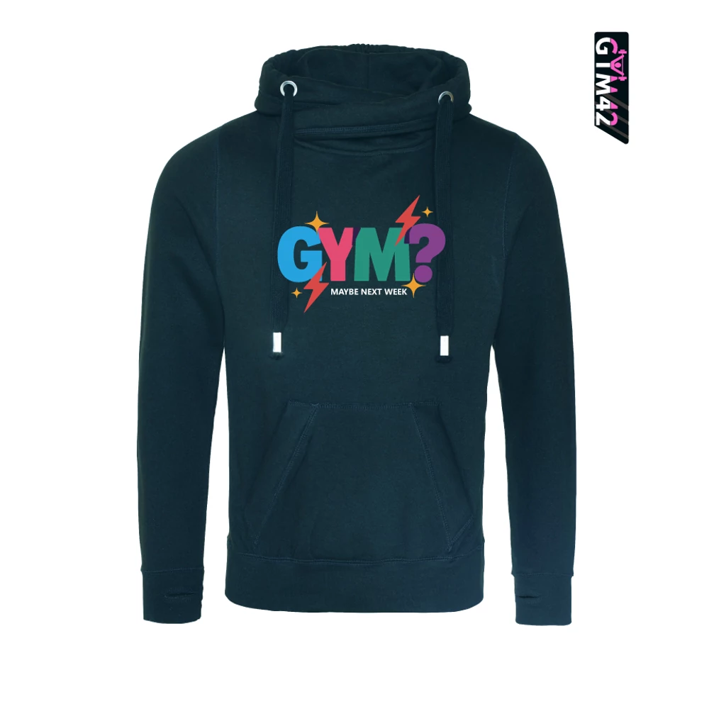 GYM? Maybe next week női keresztnyakú pulcsi