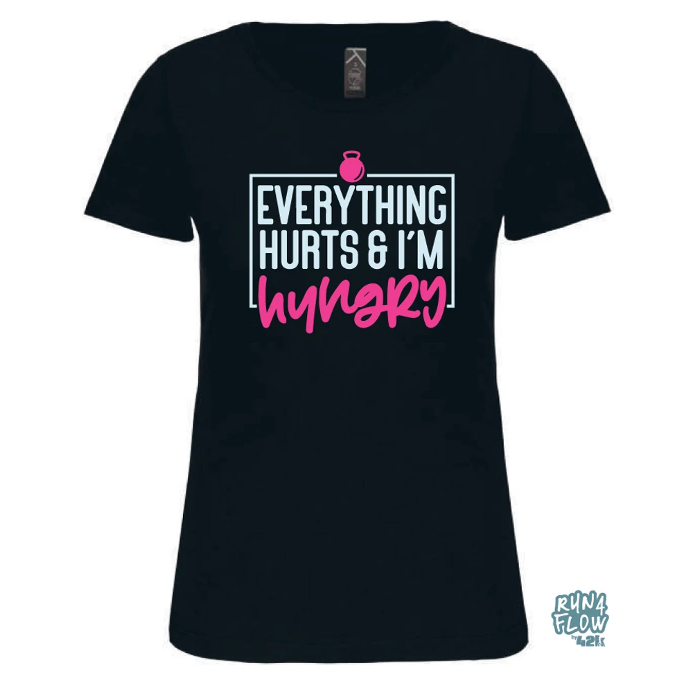 Everything hurts női rövid ujjú pamut felső