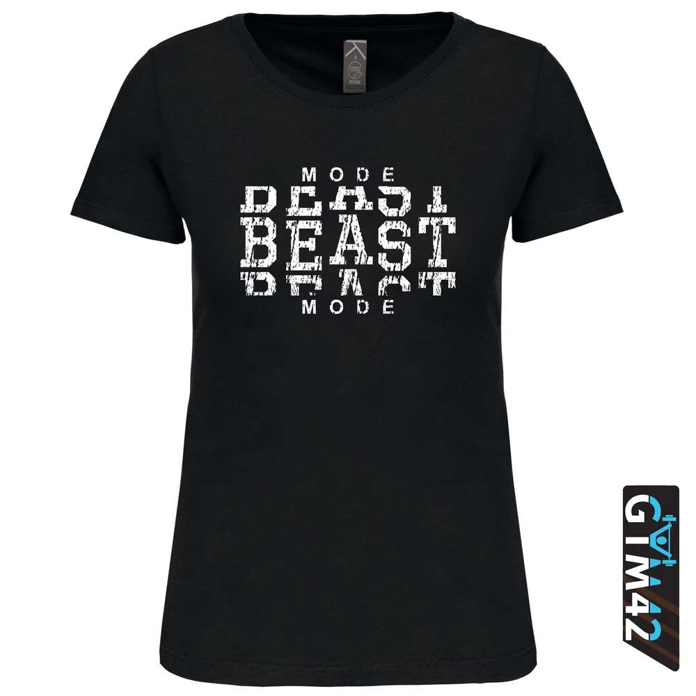 Beast mode női rövid ujjú felső