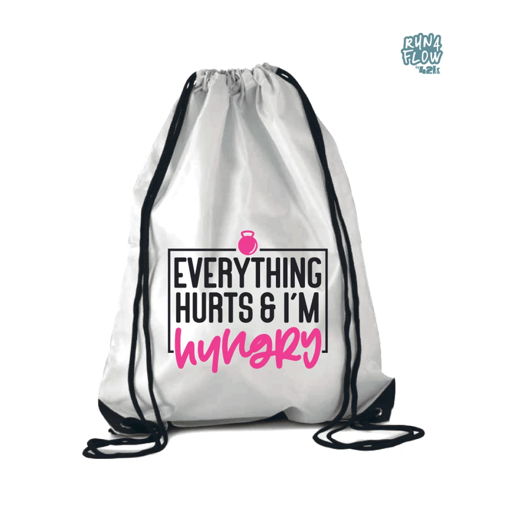 Everything hurts and I'm hungry tornazsák