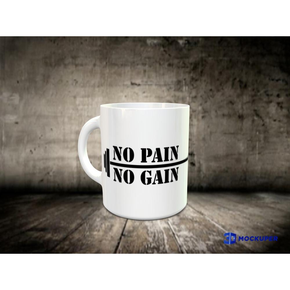 No pain, no gain bögre