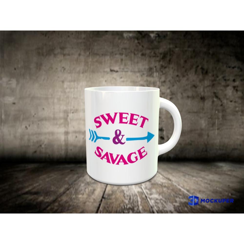 Sweet & Savage bögre