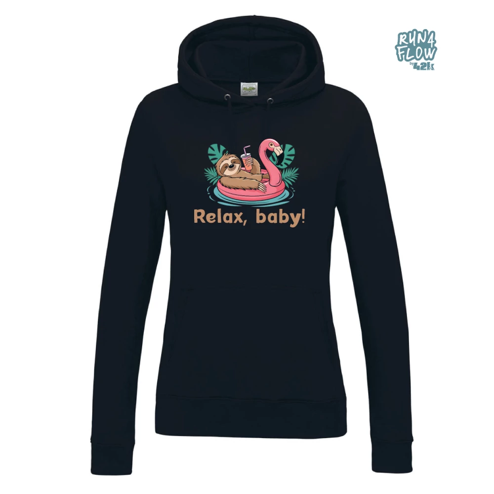 Relax, baby női kapucnis pulcsi
