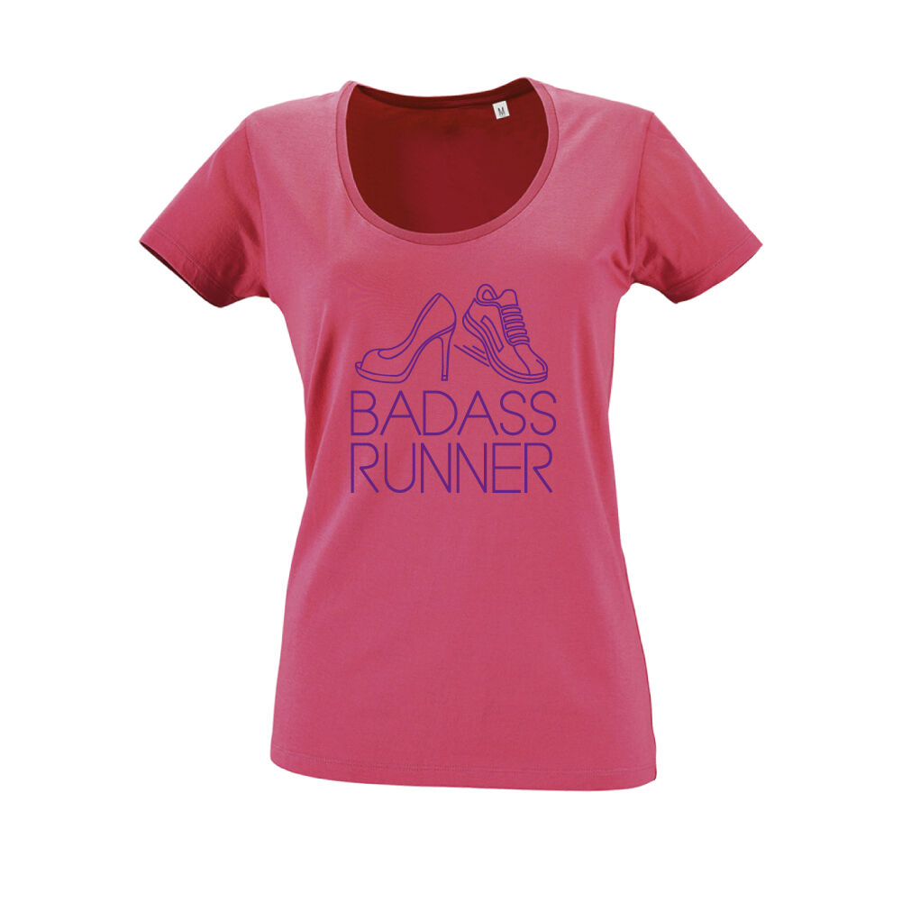 Badass Runner női pamut póló