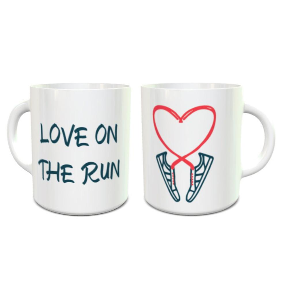Love on the run porcelán bögre (1db)