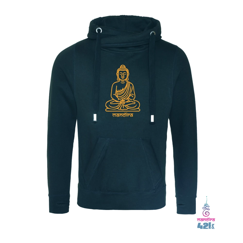 Golden Buddha női keresztnyakú pulcsi