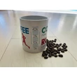 Fehér színű Coffee Now Run Later bögre