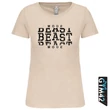 Beast mode női rövid ujjú felső