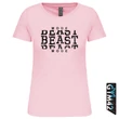 Beast mode női rövid ujjú felső