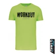 Workout mode férfi pamut póló