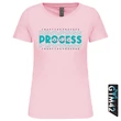 Trust the process női rövid ujjú pamut felső