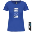 Strong girls club női rövid ujjú felső