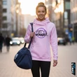 Wake up and workout női keresztnyakú pulcsi