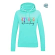 Strong is the new skinny női kapucnis pulcsi