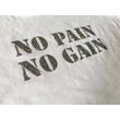 No pain, no gain ujjatlan női felső