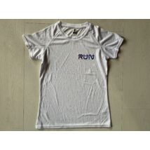 Run feliratú női S-es technikai póló 