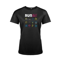 RUN 365 női technikai rövid ujjú póló