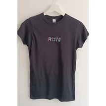 Női rövid ujjú pamut M-es