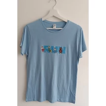 Női rövid ujjú pamut XL-es