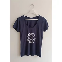 Női rövid ujjú pamut M-es