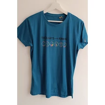 Női rövid ujjú pamut M-es