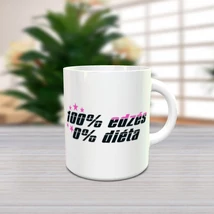 100% edzés, 0% diéta bögre