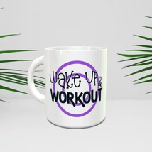 Wake up and workout diéta bögre