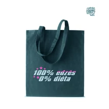 100% edzés, 0% diéta pamut szatyor