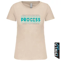 Trust the process női rövid ujjú pamut felső