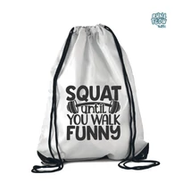 Squat until you walk funny tornazsák
