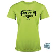 Felkeltem a kanapéról női futópóló