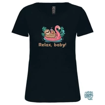 Relax, baby rövid ujjú pamut felső
