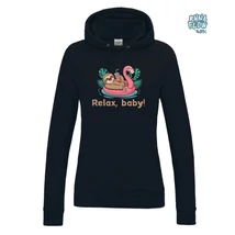 Relax, baby női kapucnis pulcsi